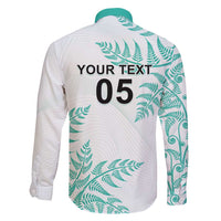 Custom New Zealand Football Family Matching Summer Maxi Dress and Hawaiian Shirt Aotearoa Pride Aqua Version - Polynesian Pride