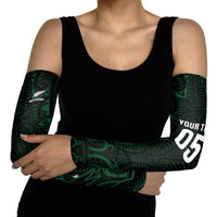 Custom New Zealand Fishing Arm Sleeves Maori Tribal Pattern - Polynesian Pride