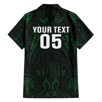 Custom New Zealand Fishing Family Matching Long Sleeve Bodycon Dress and Hawaiian Shirt Maori Tribal Pattern - Polynesian Pride