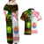 Custom Hawaii And Tahiti Couples Matching Off Shoulder Maxi Dress and Hawaiian Shirt Coat Of Arms Polynesian Pattern LT05 - Polynesian Pride