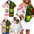 Custom Hawaii And Tahiti Family Matching Off Shoulder Short Dress and Hawaiian Shirt Coat Of Arms Polynesian Pattern LT05 - Polynesian Pride