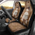 Bula Fiji Women's Day Car Seat Cover With Fijian Tapa Pattern