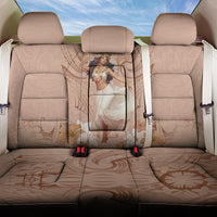 Hawaii Women's Day Back Car Seat Cover With Polynesian Pattern LT05 One Size Brown - Polynesian Pride
