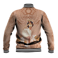 Hawaii Women's Day Baseball Jacket With Polynesian Pattern LT05 - Polynesian Pride