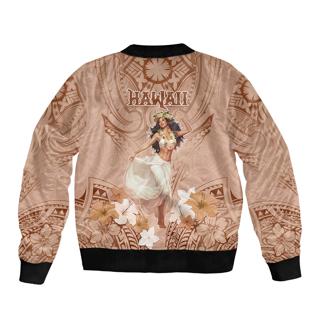 Hawaii Women's Day Bomber Jacket With Polynesian Pattern LT05 - Polynesian Pride