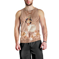 Hawaii Women's Day Men Tank Top With Polynesian Pattern LT05 - Polynesian Pride
