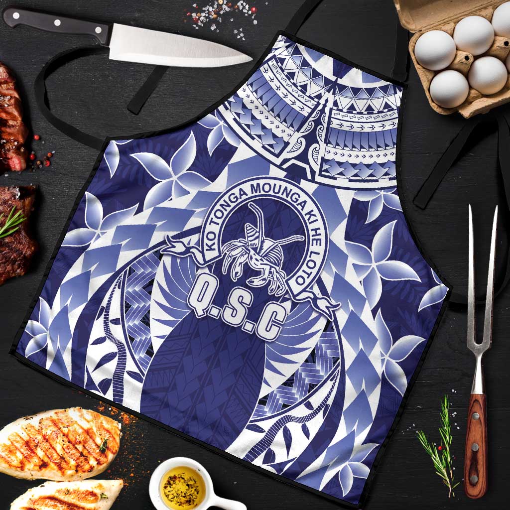 Tonga Queen Salote College Apron Centenary Navy Version