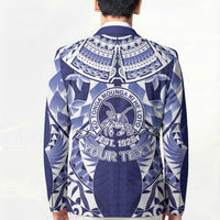 Personalised Tonga Queen Salote College Blazer Centenary Navy Version