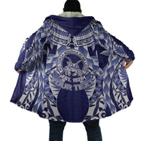 Personalised Tonga Queen Salote College Cloak Centenary Navy Version