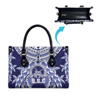 Tonga Queen Salote College Leather Bag Centenary Navy Version LT05 - Polynesian Pride