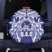 Tonga Queen Salote College Spare Tire Cover Centenary Navy Version