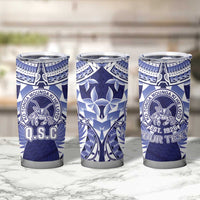 Personalised Tonga Queen Salote College Tumbler Cup Centenary Navy Version