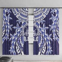 Tonga Queen Salote College Window Curtain Centenary Navy Version