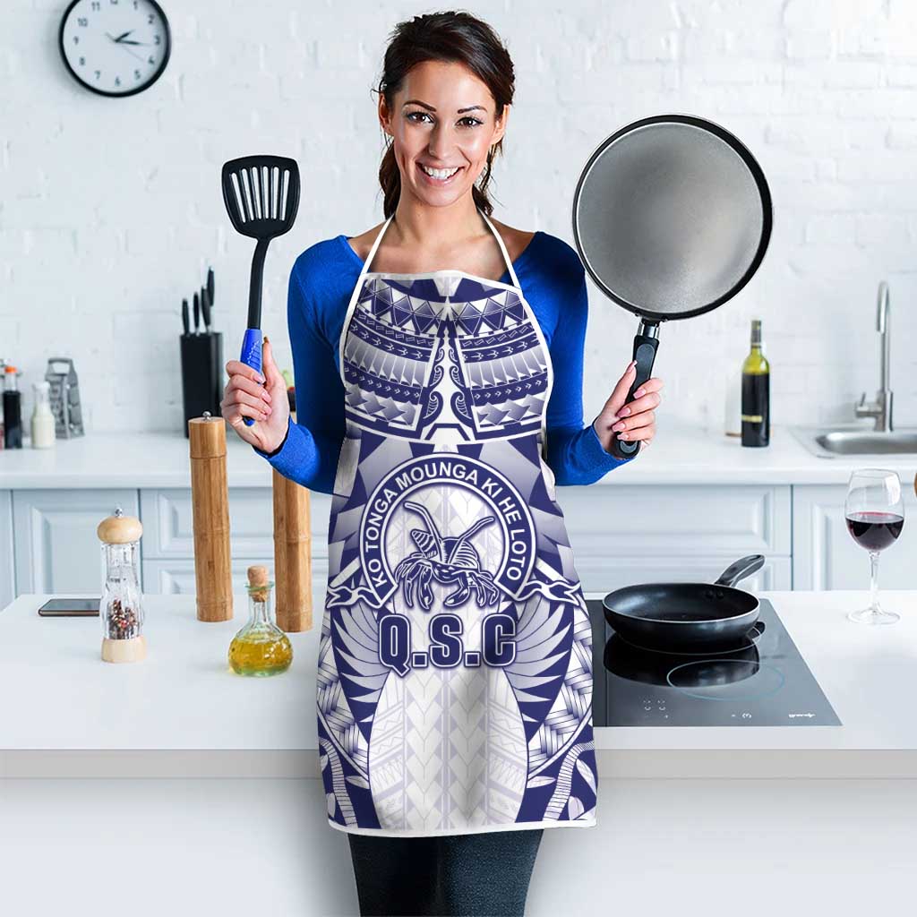 Tonga Queen Salote College Apron Centenary White Version