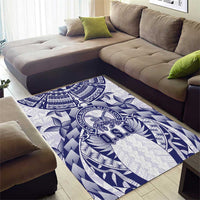 Tonga Queen Salote College Area Rug Centenary White Version LT05 - Polynesian Pride