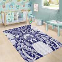 Tonga Queen Salote College Area Rug Centenary White Version LT05 - Polynesian Pride