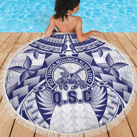 Tonga Queen Salote College Beach Blanket Centenary White Version