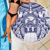 Tonga Queen Salote College Beach Blanket Centenary White Version