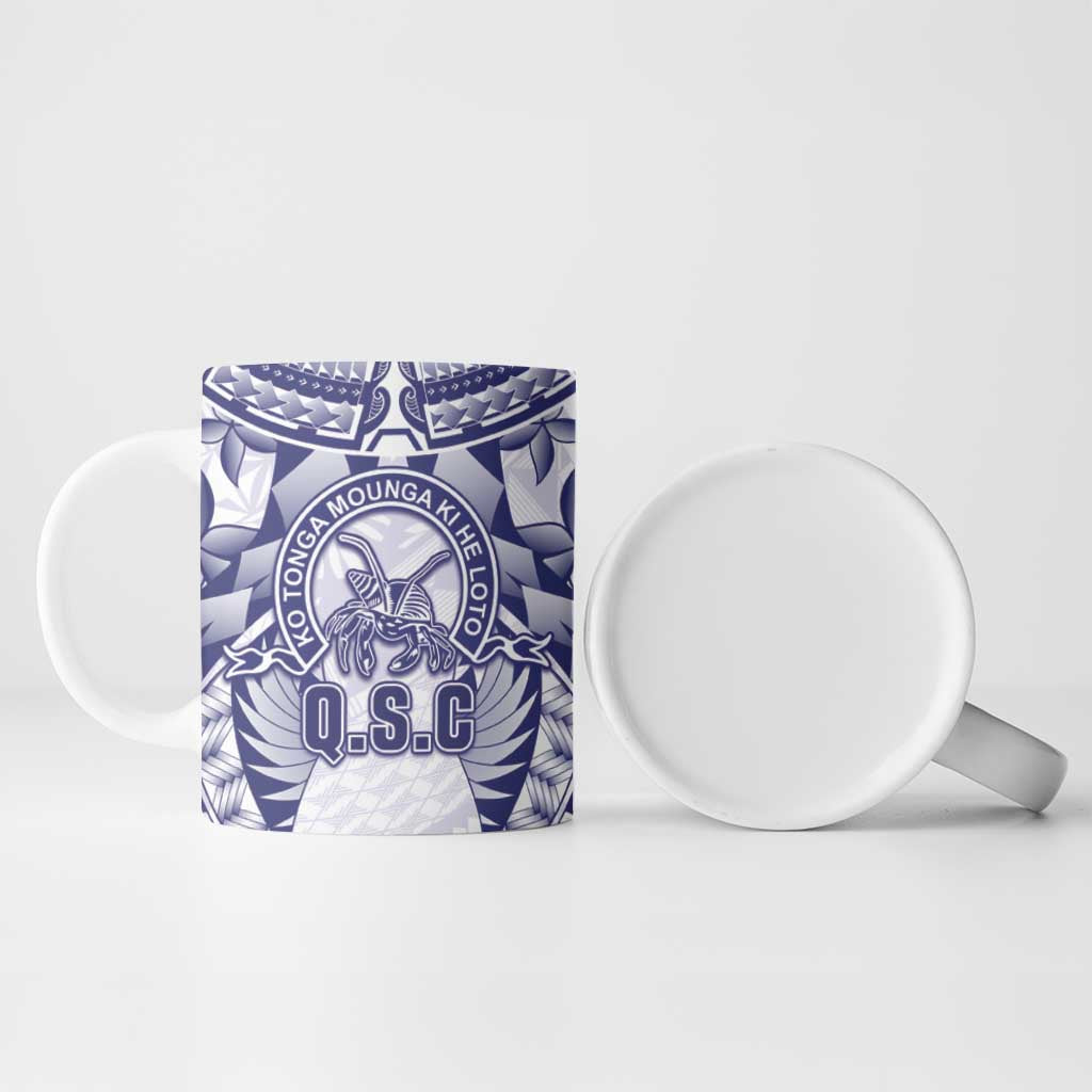 Personalised Tonga Queen Salote College Ceramic Mug Centenary White Version