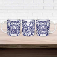 Personalised Tonga Queen Salote College Ceramic Mug Centenary White Version