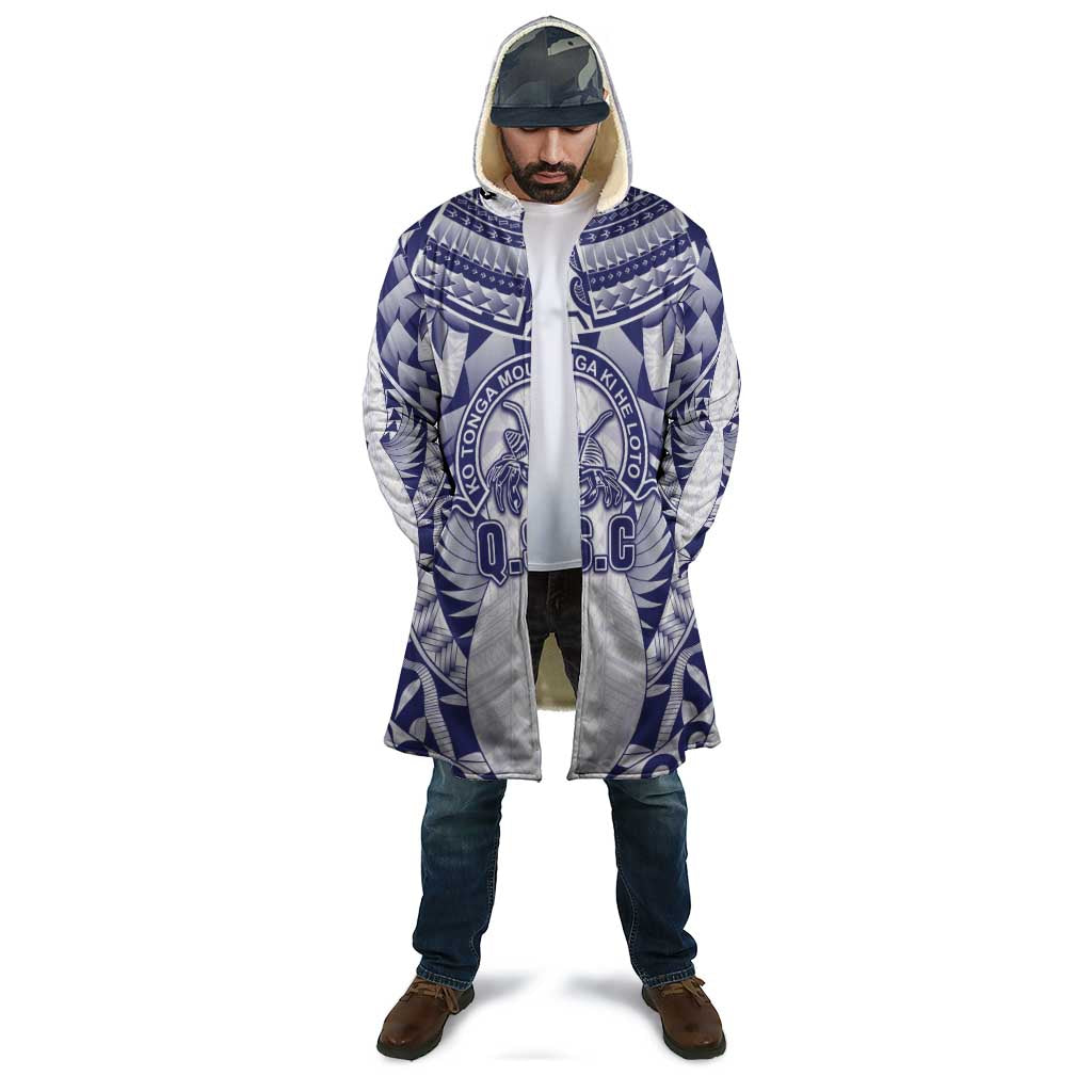 Personalised Tonga Queen Salote College Cloak Centenary White Version