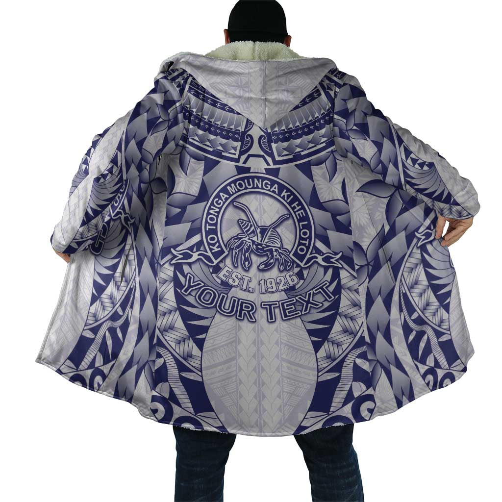 Personalised Tonga Queen Salote College Cloak Centenary White Version