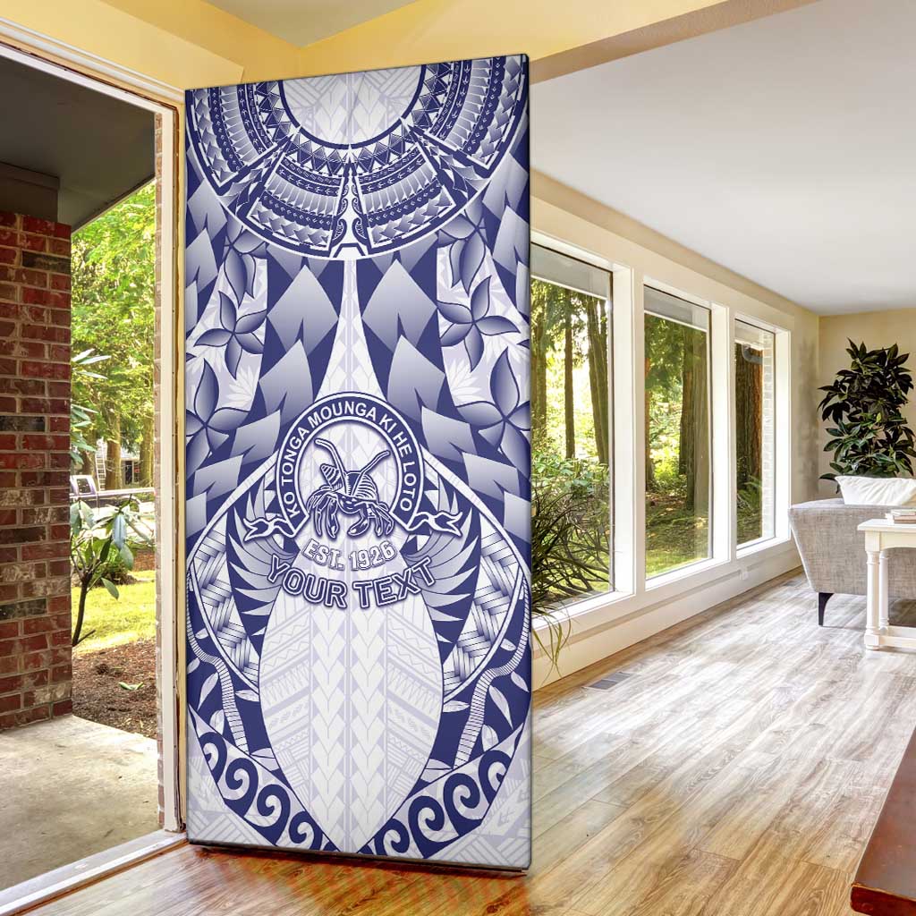 Personalised Tonga Queen Salote College Door Cover Centenary White Version
