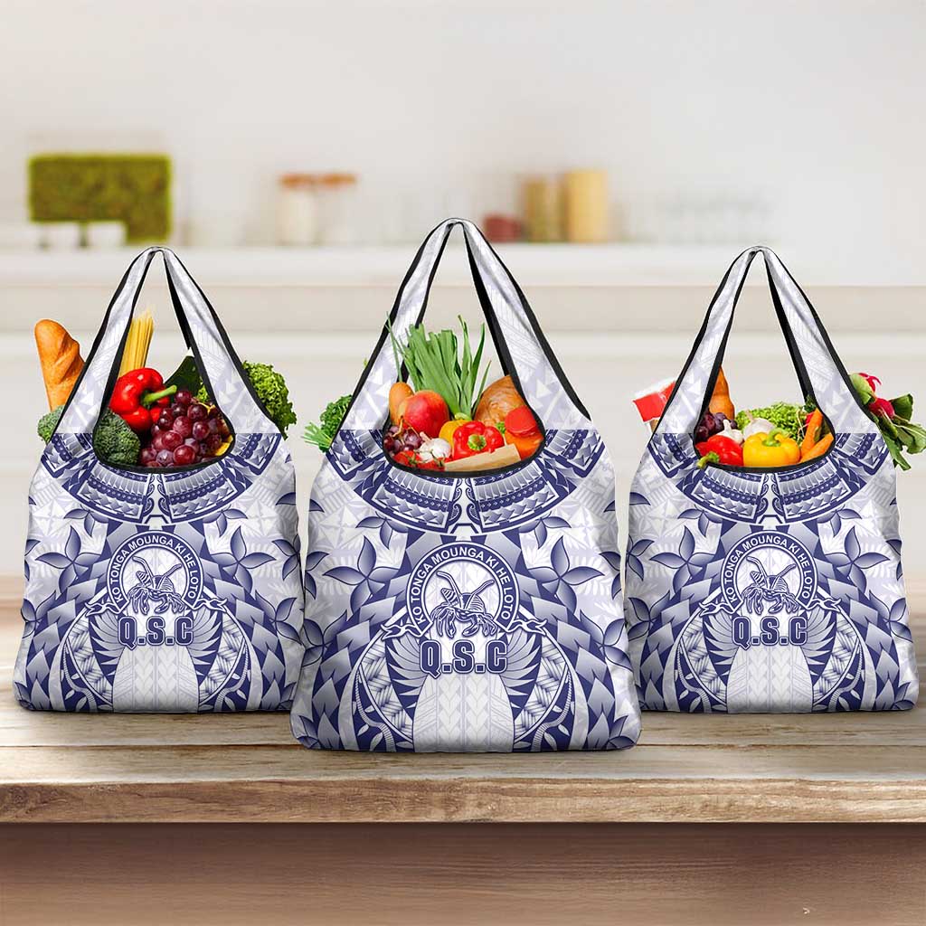Tonga Queen Salote College Grocery Bag Centenary White Version