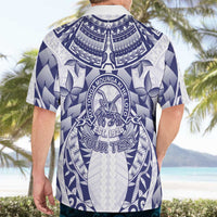 Personalised Tonga Queen Salote College Hawaiian Shirt Centenary White Version LT05 - Polynesian Pride