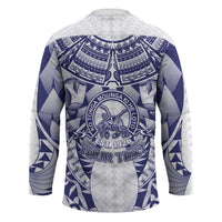 Personalised Tonga Queen Salote College Hockey Jersey Centenary White Version