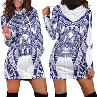 Personalised Tonga Queen Salote College Hoodie Dress Centenary White Version