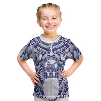 Personalised Tonga Queen Salote College Kid T Shirt Centenary White Version