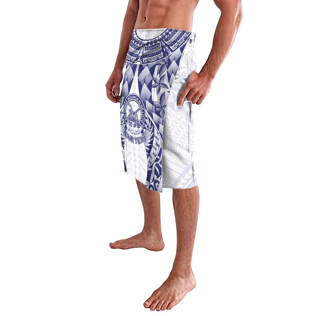 Personalised Tonga Queen Salote College Lavalava Centenary White Version