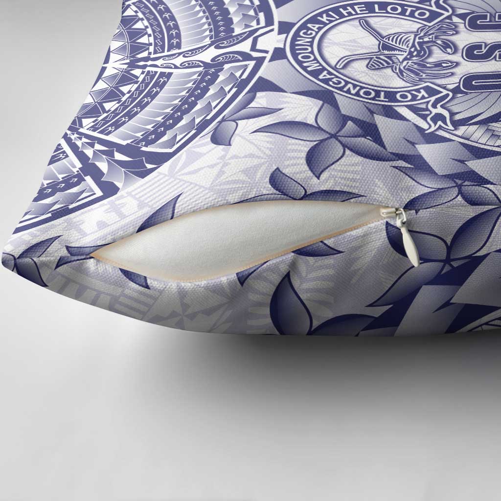 Tonga Queen Salote College Pillow Cover Centenary White Version