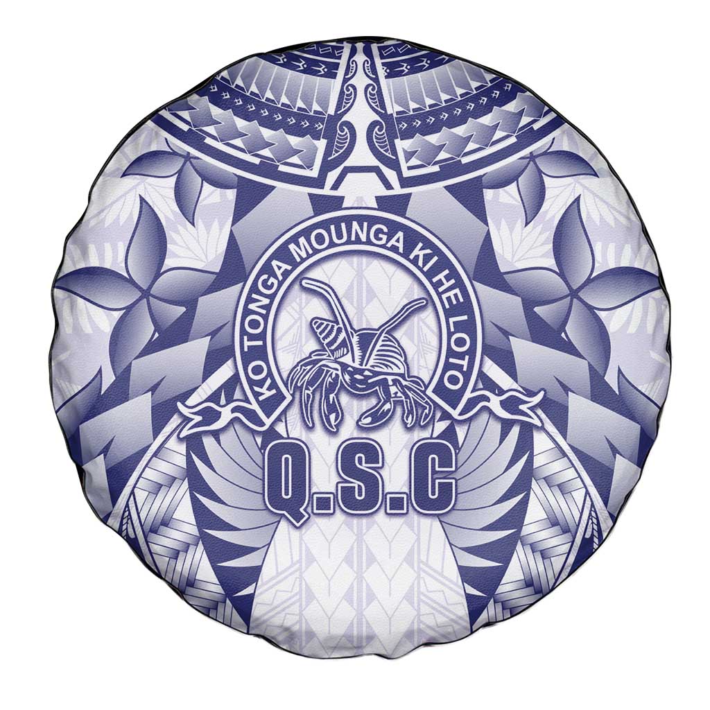Tonga Queen Salote College Spare Tire Cover Centenary White Version LT05 - Polynesian Pride