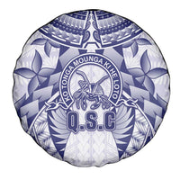 Tonga Queen Salote College Spare Tire Cover Centenary White Version LT05 - Polynesian Pride