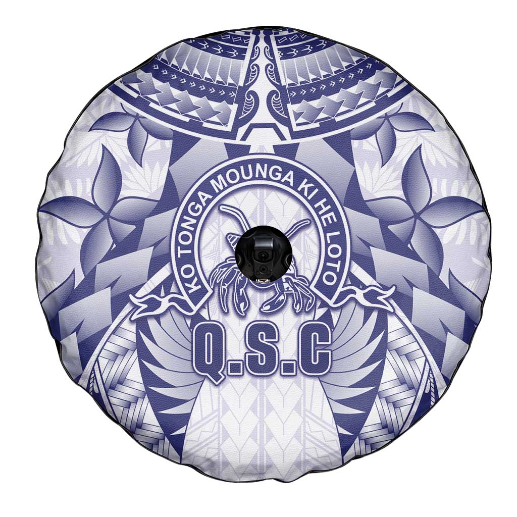 Tonga Queen Salote College Spare Tire Cover Centenary White Version LT05 - Polynesian Pride