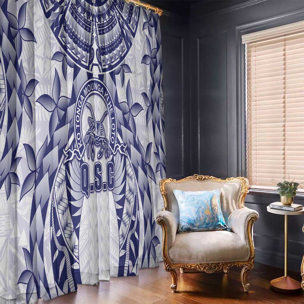 Tonga Queen Salote College Window Curtain Centenary White Version