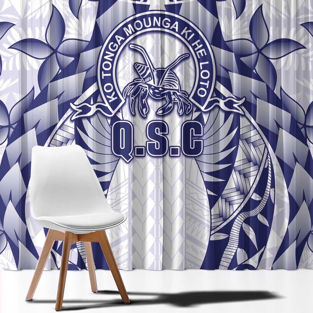 Tonga Queen Salote College Window Curtain Centenary White Version