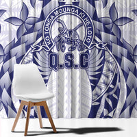 Tonga Queen Salote College Window Curtain Centenary White Version