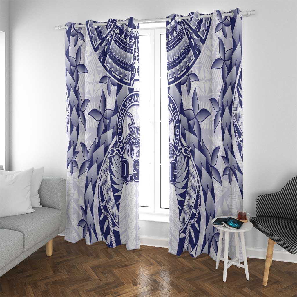 Tonga Queen Salote College Window Curtain Centenary White Version