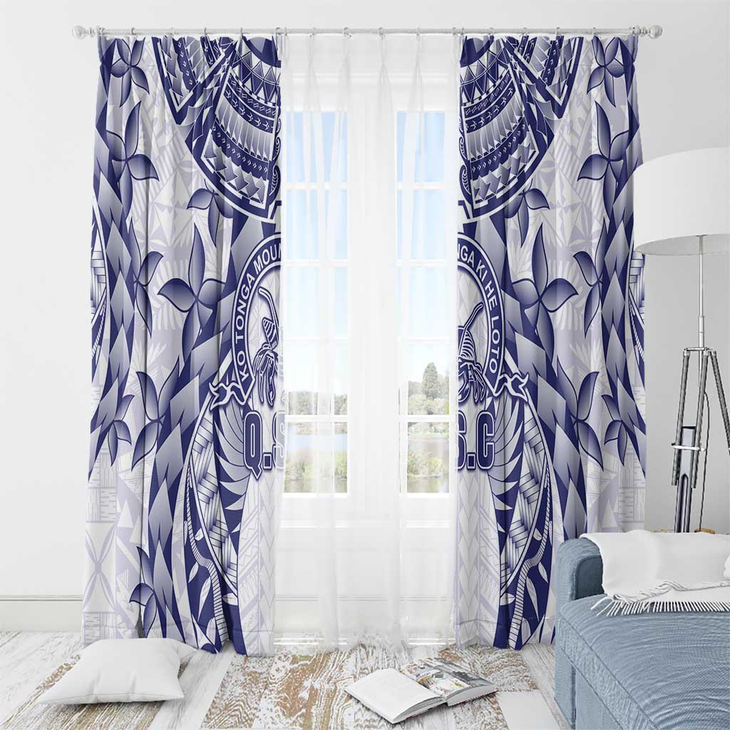 Tonga Queen Salote College Window Curtain Centenary White Version