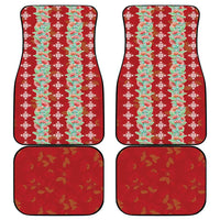 Hawaii Ohia Lehua Car Mats Tropical Vibes Crimson