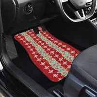 Hawaii Ohia Lehua Car Mats Tropical Vibes Crimson