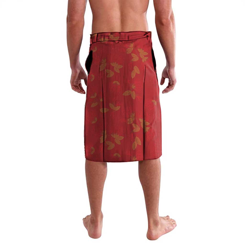 Hawaii Ohia Lehua Lavalava Tropical Vibes Crimson