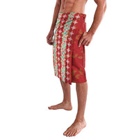 Hawaii Ohia Lehua Lavalava Tropical Vibes Crimson
