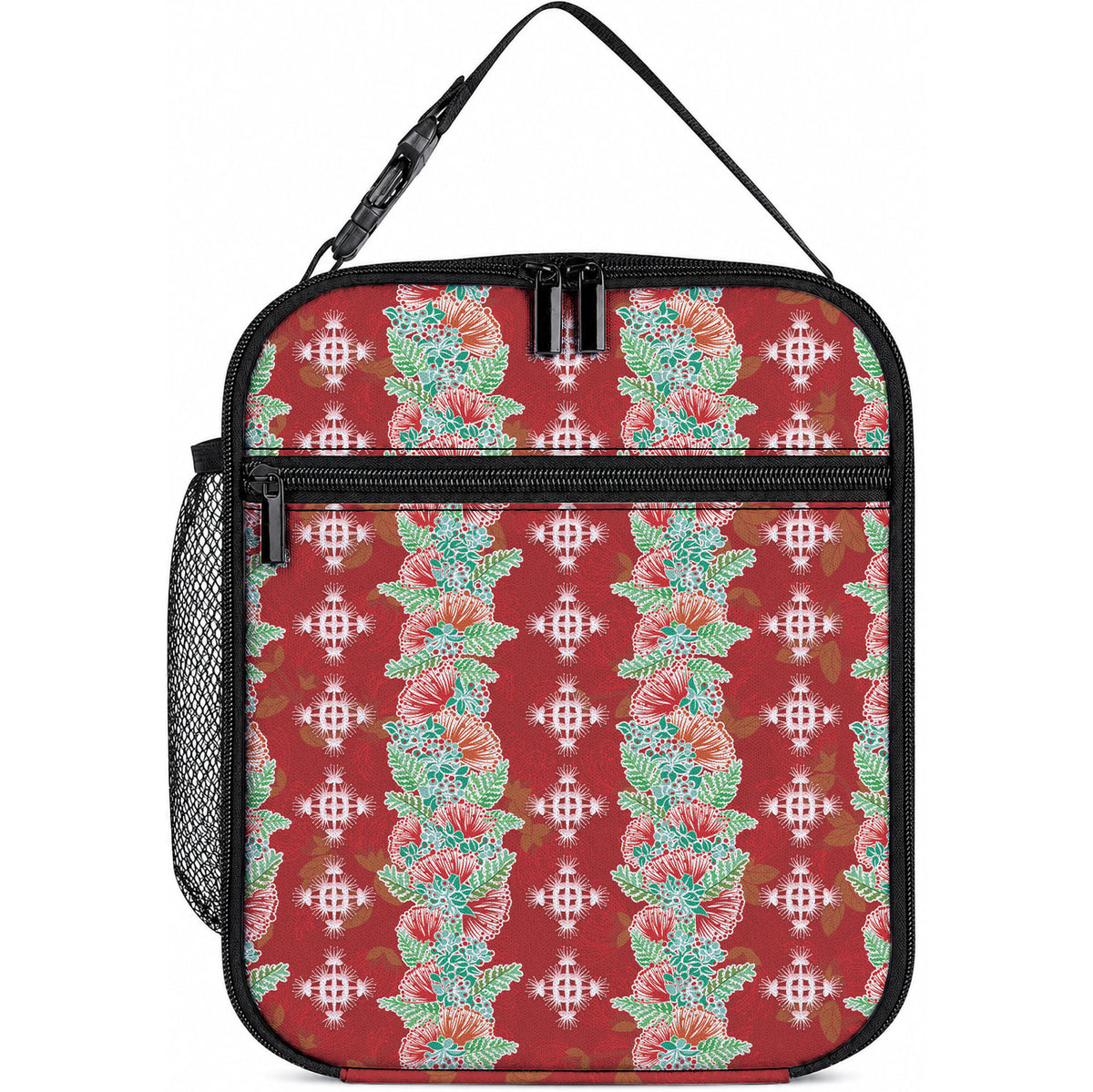 Hawaii Ohia Lehua Lunch Bag Tropical Vibes Crimson