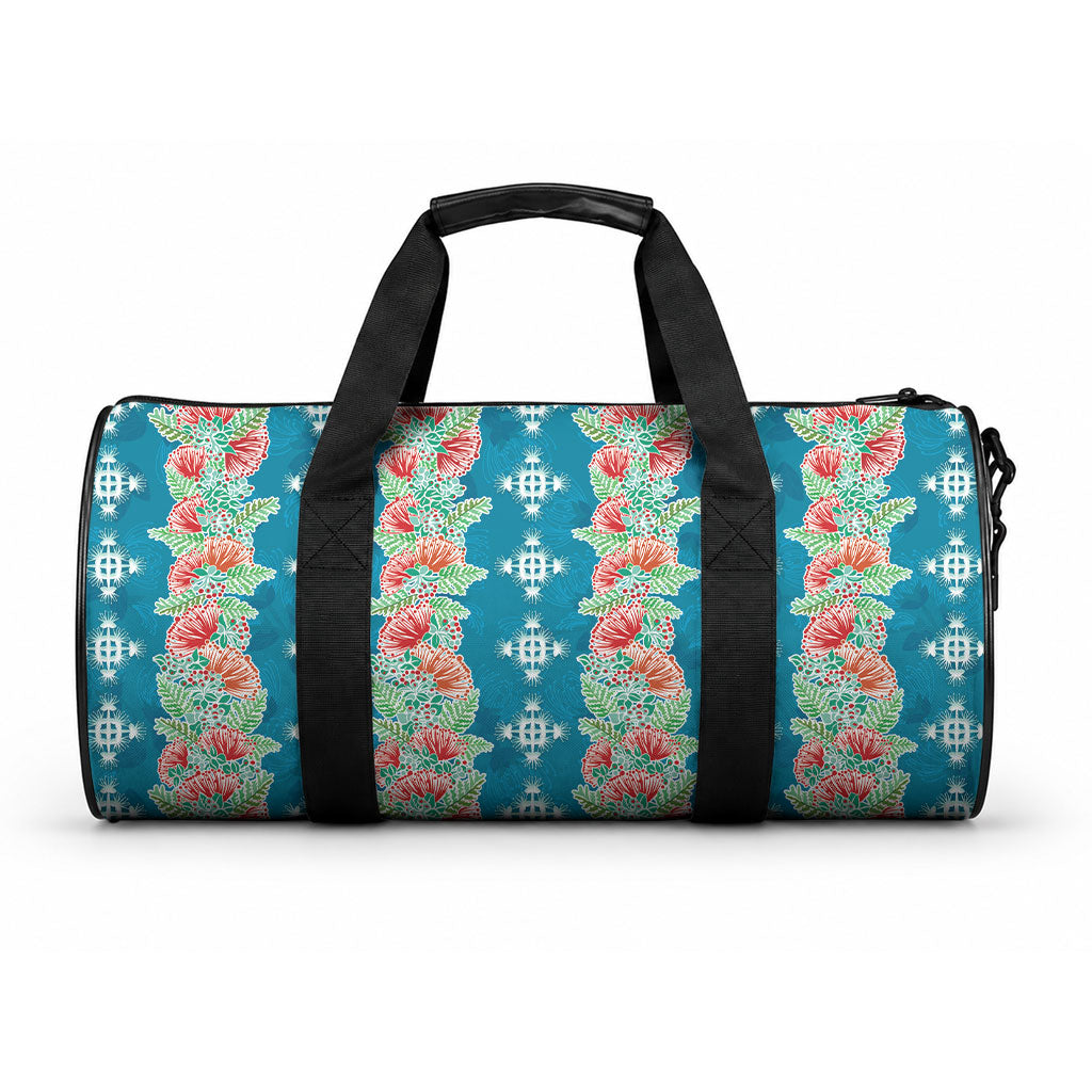 Hawaii Ohia Lehua Duffle Bag Tropical Vibes Teal