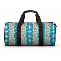 Hawaii Ohia Lehua Duffle Bag Tropical Vibes Teal