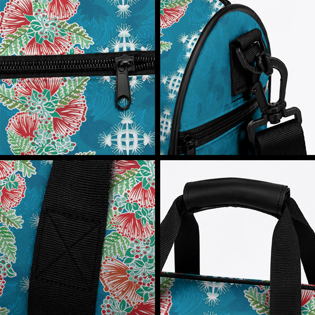 Hawaii Ohia Lehua Duffle Bag Tropical Vibes Teal